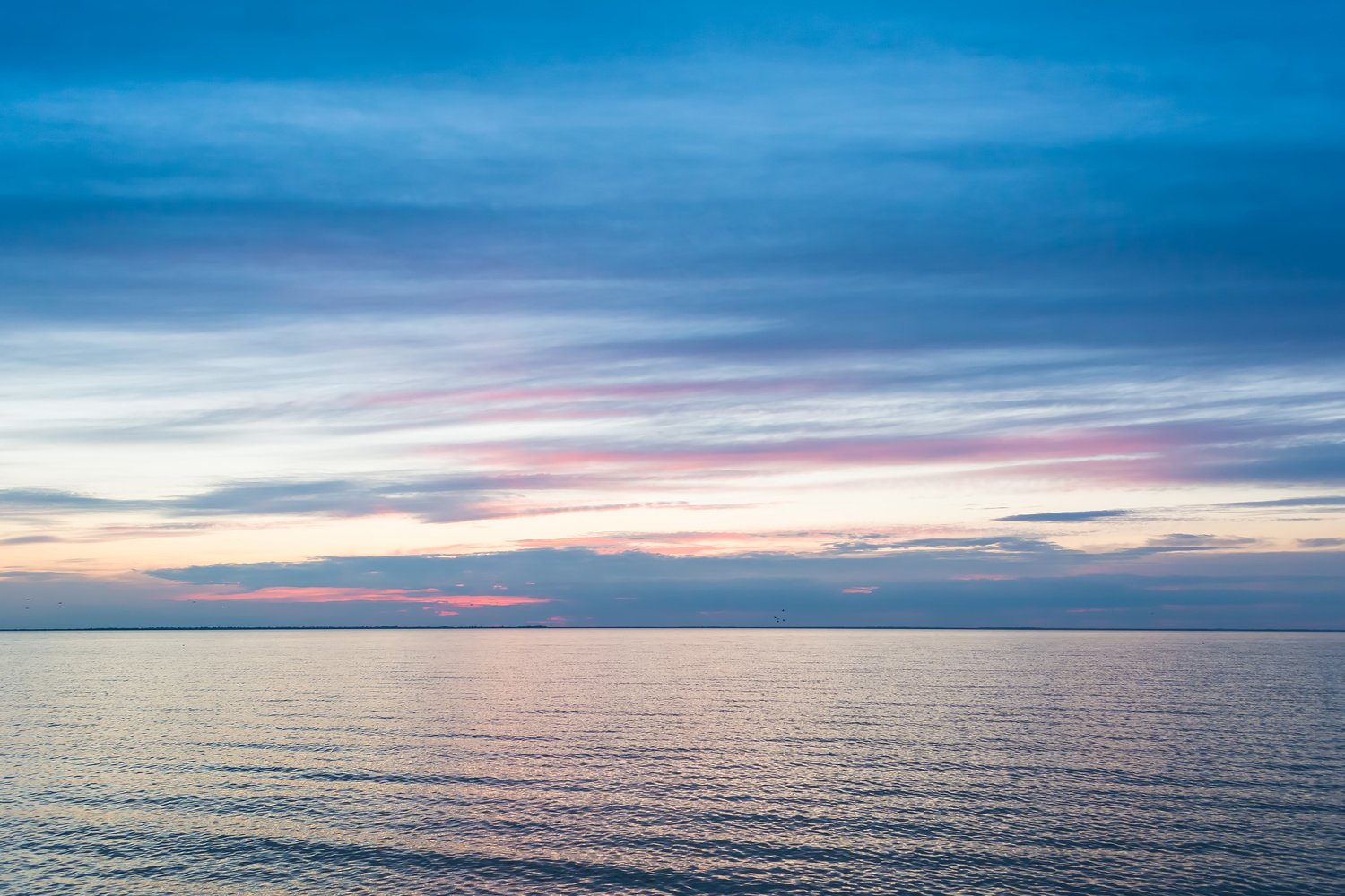 Lake. Lake at sunset.
